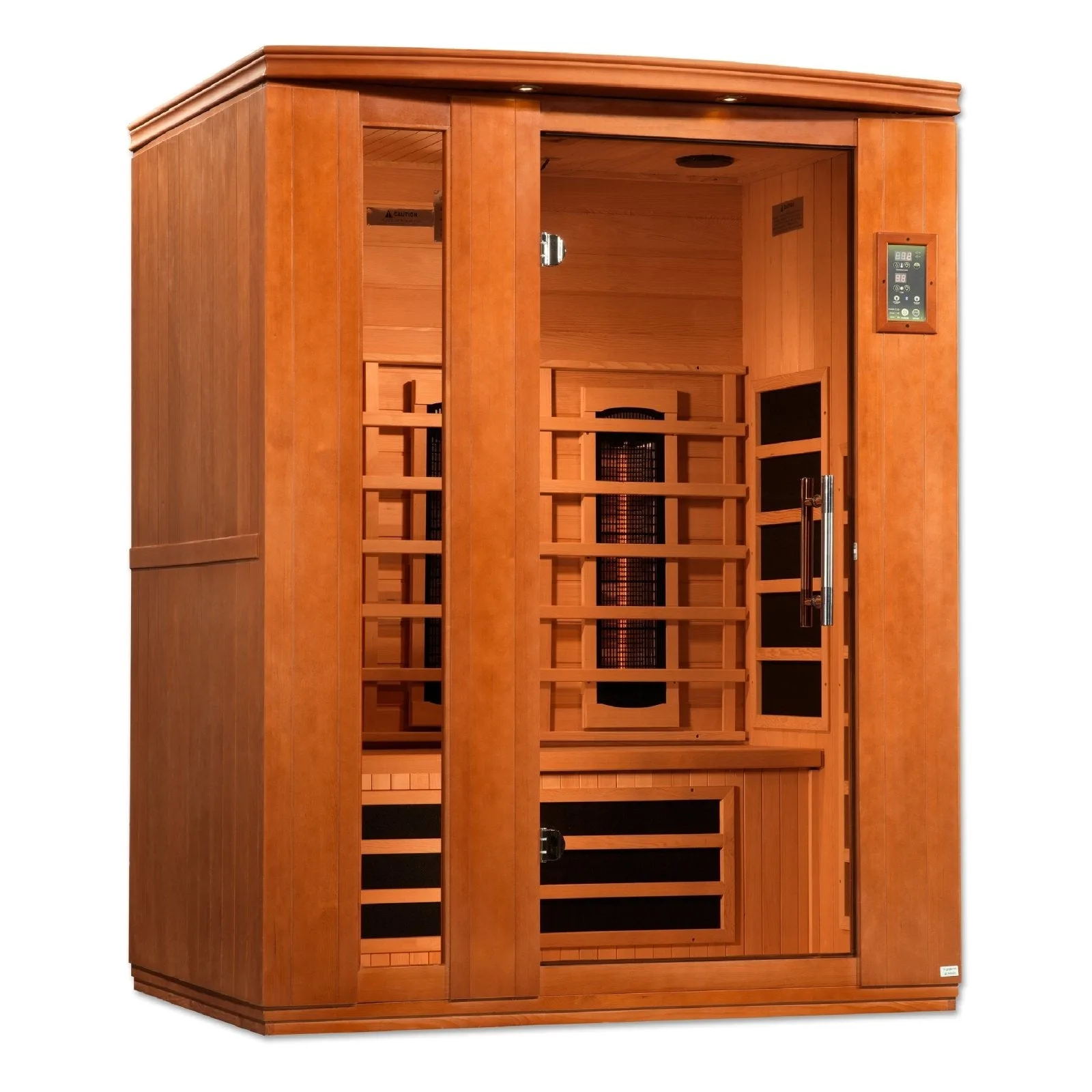 Golden Designs Dynamic Lugano full-spectrum infrared sauna