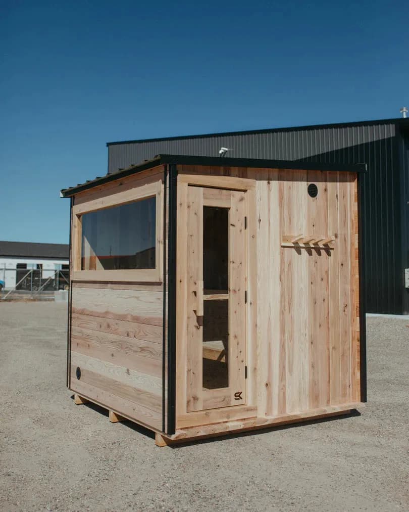 Sweat Kingdom Summit outdoor sauna