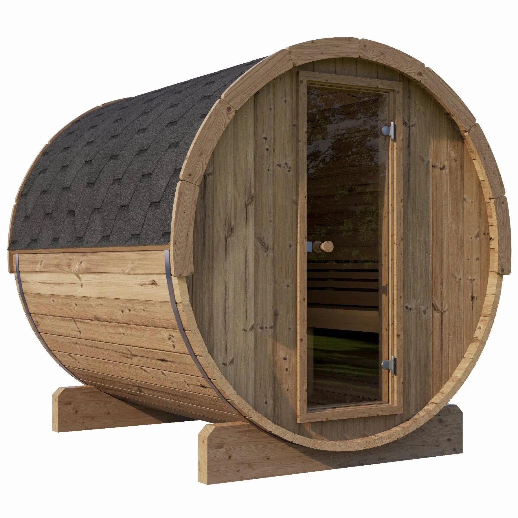 SaunaLife Model E8 Barrel Sauna