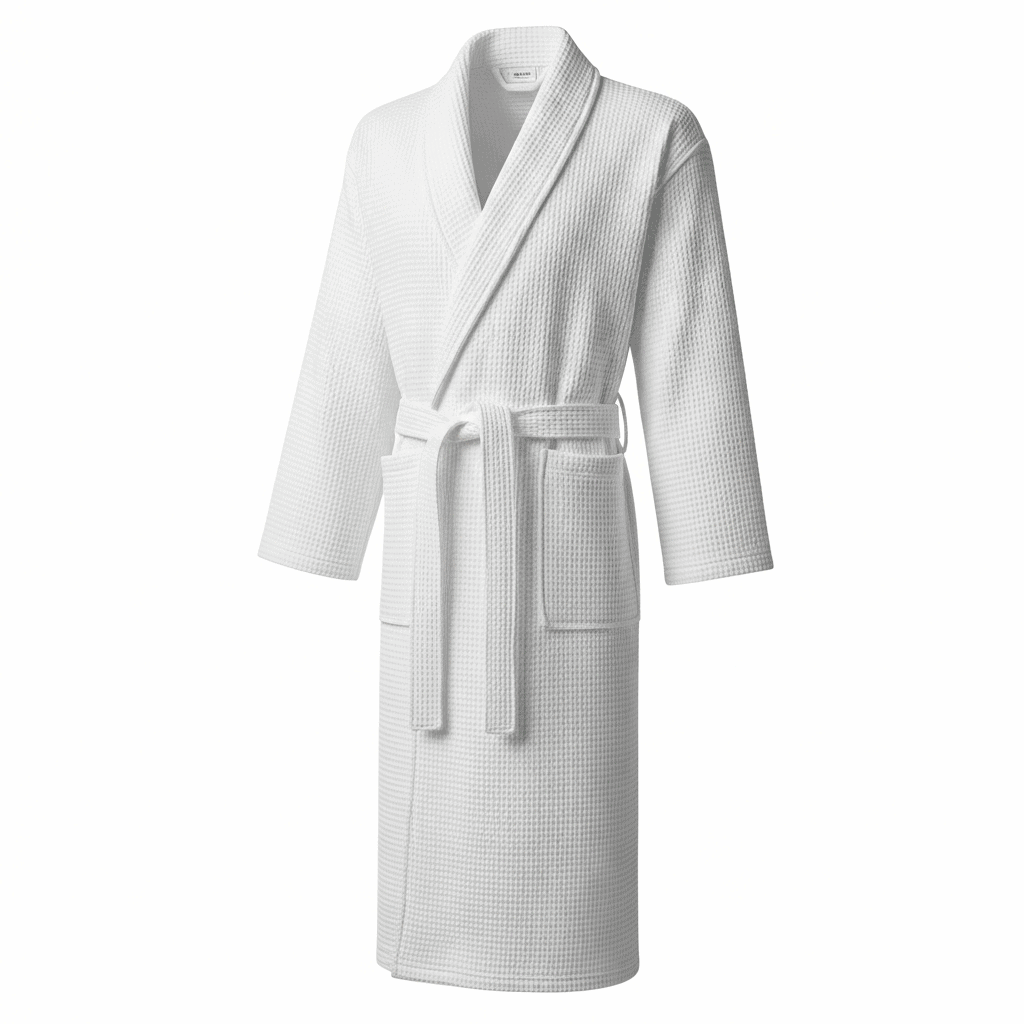 Waffle Weave Spa Robe