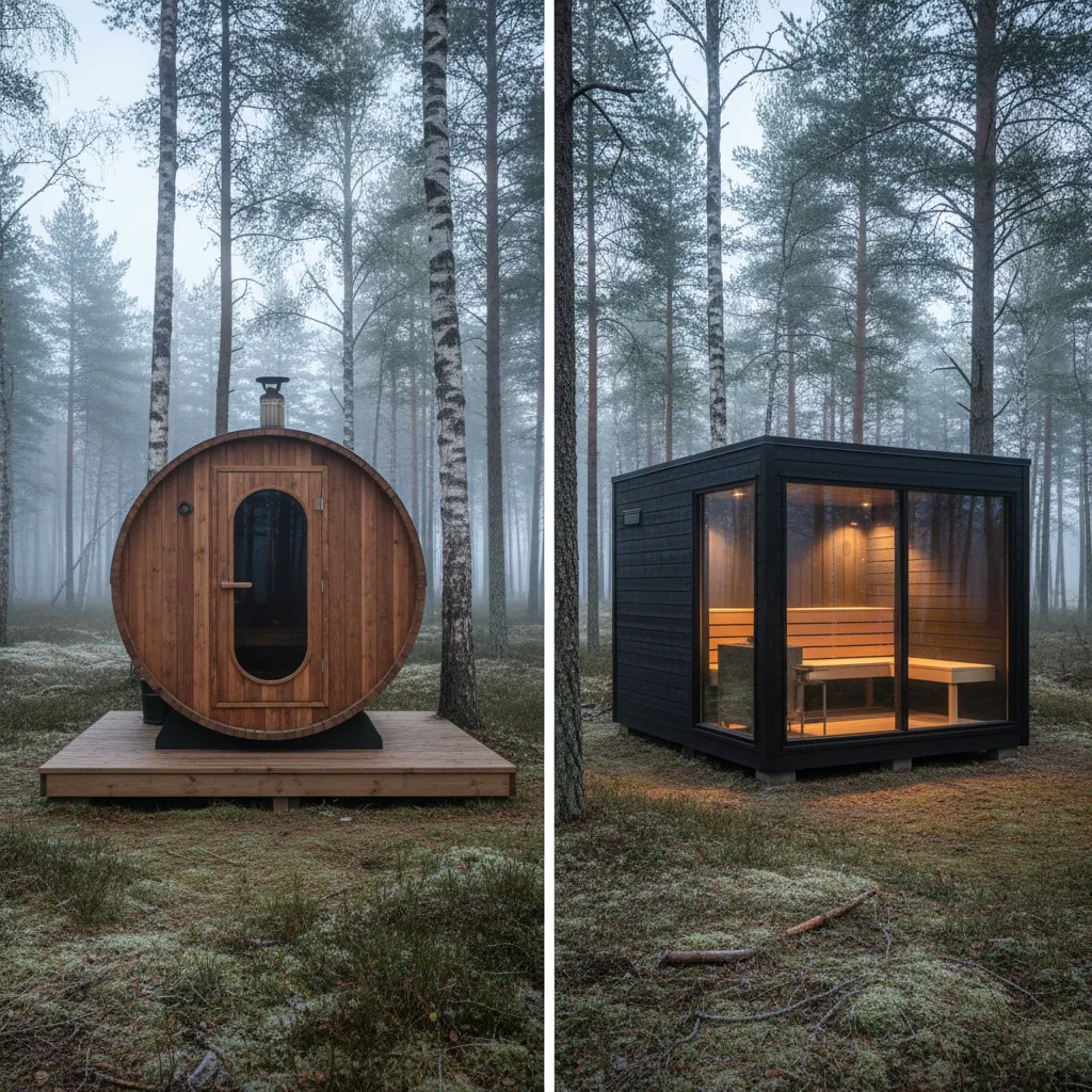 Barrel Sauna vs Cabin Sauna: Which Outdoor Sauna Is Right for You?