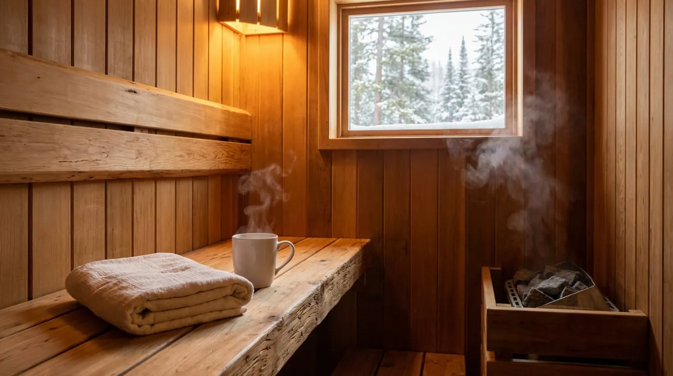 Sauna and Dry January: Finding Warmth in the Quiet